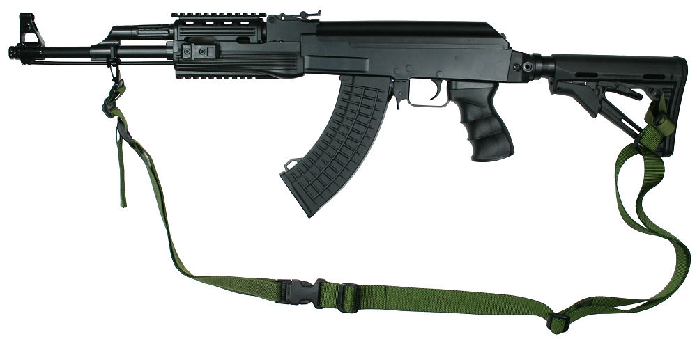 Specter Gear AK-47 With Magpul M-4 Type Stock Raptor 2 Point