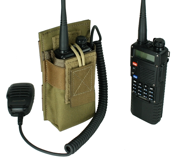 Specter Gear MOLLE Radio Pouch (Multicam), Compatible with Baofeng UV-5R   BF-F8HP with Standard Length Battery - 1